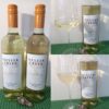Hester Creek Estate Winery Sauvignon Blanc 2025 and Character White 2025 with wines in glasses