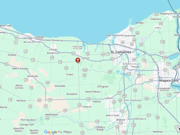 Niagara overview map (courtesy Google Maps)