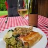 Miso Glazed Sablefish and Monte Creek Winery Frontenac Gris Dinner Monte Creek Winery Frontenac Gris 2024 served with miso-glazed sablefish