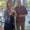 Tasting Côté Mas Wines With Elisa Mas at Social Corner_PR SAMPLE Elisa Mas and Karl MyWinePal at Social Corner