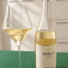 Adega on 45th Espumante 2025 with wine in glass